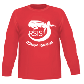 Adult Long Sleeve Logros Glow-in-the-Dark - Red item