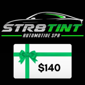 $140 Gift Certificate for Str8Tint Automotive Spa item