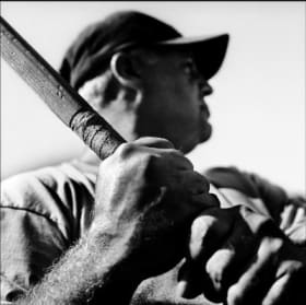 Marc Asnin Original Signed Print: "Stickball" item