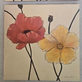 Art mural/Lot fleurs item