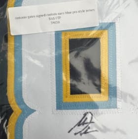 Signed Antonio Gates Jersey item