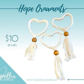 Hope Box Ornaments (3" x 6") item