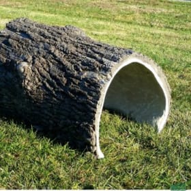 Toddler Natural Tree Trunk Tunnel item