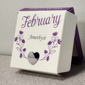 February charm bracelet item