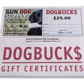 Gun Dog Supply Gift Certificate #2 item