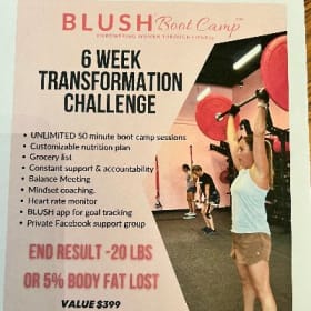 BLUSH Boot Camp 6-week Transformation Challenge item