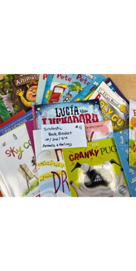 Scholastic Basket #6- 1/2/3 item