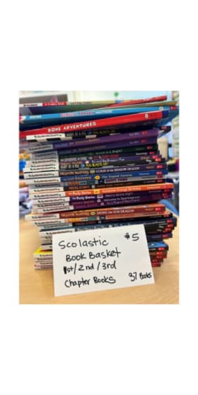 Scholastic Basket #5 - Chapter Books 1/2/3 item