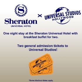 Sheraton Universal + Universal Studio Package item