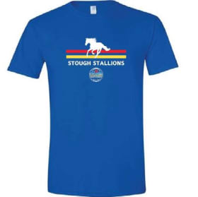 Prancing Stallion - Adult Soft Style T-Shirt (XXL) item