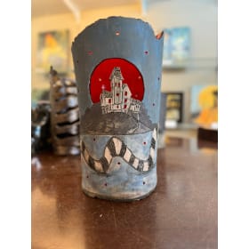 Olive's Mud Puddle Luminary - Haunted House 1 item