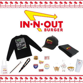 In-N-Out Gala Basket with 12 meal cards $9.50 per card item