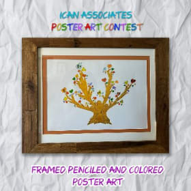 ICAN Associates Framed Poster Art item