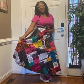 Hand made Ghanaian Wrap Skirt item