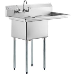 Bethlehem 1 compartment sink and hardware item