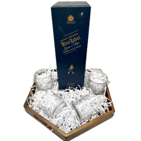 #25 Johnny Walker Blue Rare #12464 & Glasses item