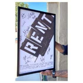 *Signed* Broadway Poster- Rent item
