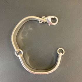 Silverplated Repurposed Tableware Bracelet item