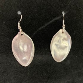 Silverplated Repurposed Tableware Earrings (set 3) item