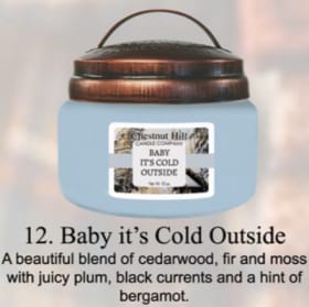Baby It's Cold Outside Jar Candle item