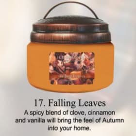 Falling Leaves Jar Candle item