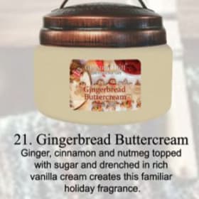 Gingerbread Buttercream Jar Candle item