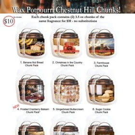 Banana Nut Bread Wax Melt Chunk Pack item