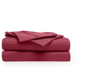 Burgundy Bed Sheet Set item