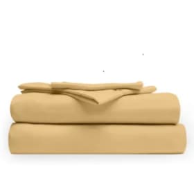 Gold / Camel Bed Sheet Set item