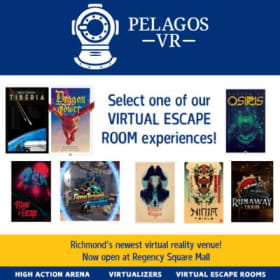 Virtual Escape Room Package for 4 Players--$180 Value item
