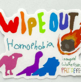 Inaugural Pride Sticker - Homophobia Extinct item