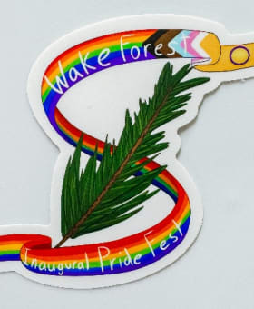 Inaugural Pride Sticker - Pine Branch item