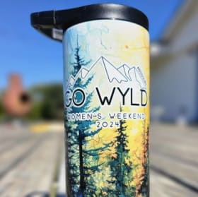 Custom GO WYLD Tumbler item