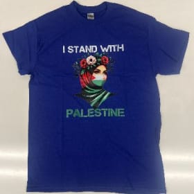 I stand with Palestine (Cobalt) Youth S item