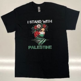 I stand with Palestine (Black) Youth L item