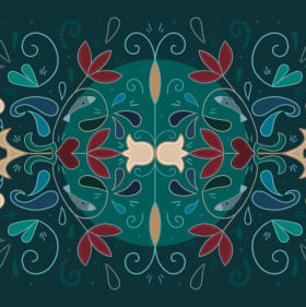 5- "Wolastoqewiyik Nilun" print item