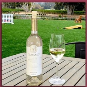 #127: (1) Bottle - Monserate Winery Pinot Grigio ($38 VALUE) item