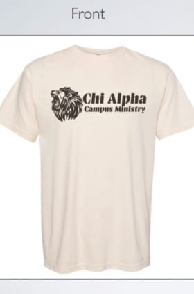 "Lion and the Lamb" T-shirt item