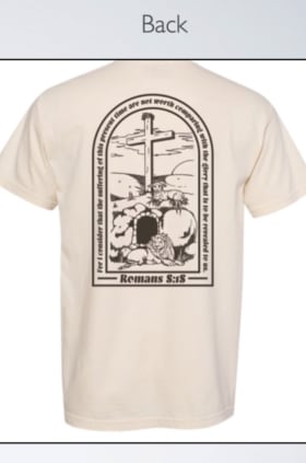 "Lion and the Lamb" T-shirt item