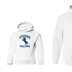 Vintage Stallions White Hoodie YOUTH (XS - XL) item
