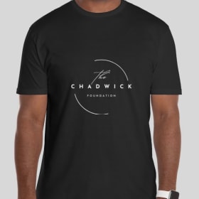 SMALL Black Chadwick Foundation Front Logo Shirt item
