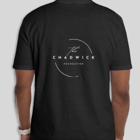 3XL Black Chadwick Foundation Front & Back Shirt item