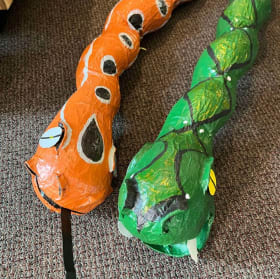 Snek in Green or Orange item