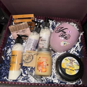 Women's Goats Milk Skin Care Gift Basket item