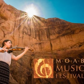 Moab Music Festival Magnet item