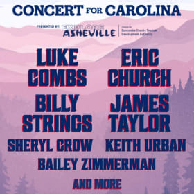 Concert for Carolina Pkg 5: Two Tickets, Vault Access, Hotel item