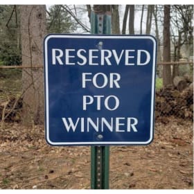 One (1) Coolidge PTO Parking Spot (Value: Priceless) item