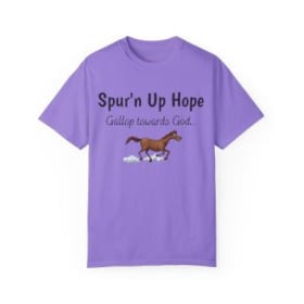 Gallop Towards God T-shirt item