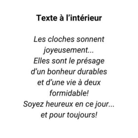 Carte de souhait vintage "Mariage pastel" (026) item