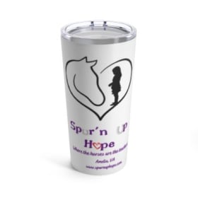 Spur'n Up Hope 20 oz insulated tumbler item